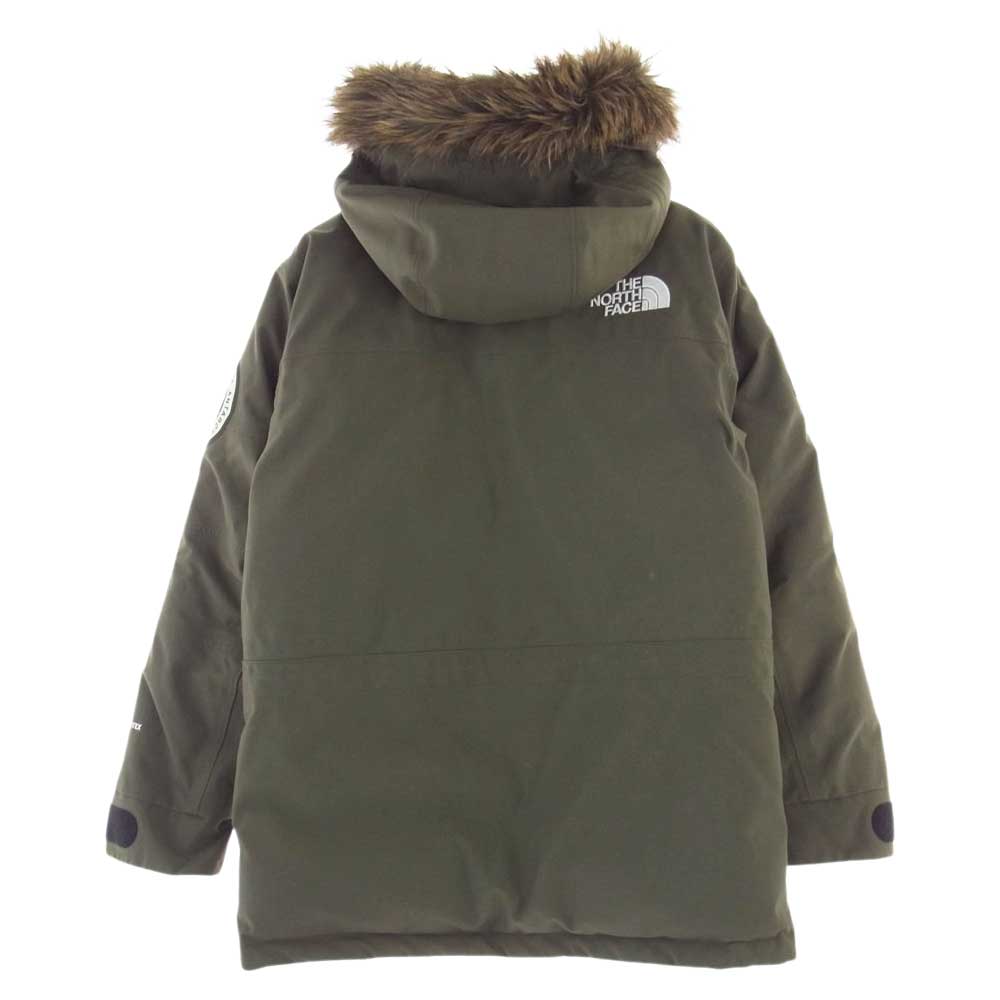 THE NORTH FACE ノースフェイス ND91807 Antarctica Parka アンタークティカ パーカ GORE-TEX ゴアテックス ダウン ジャケット カーキ系【美品】【中古】