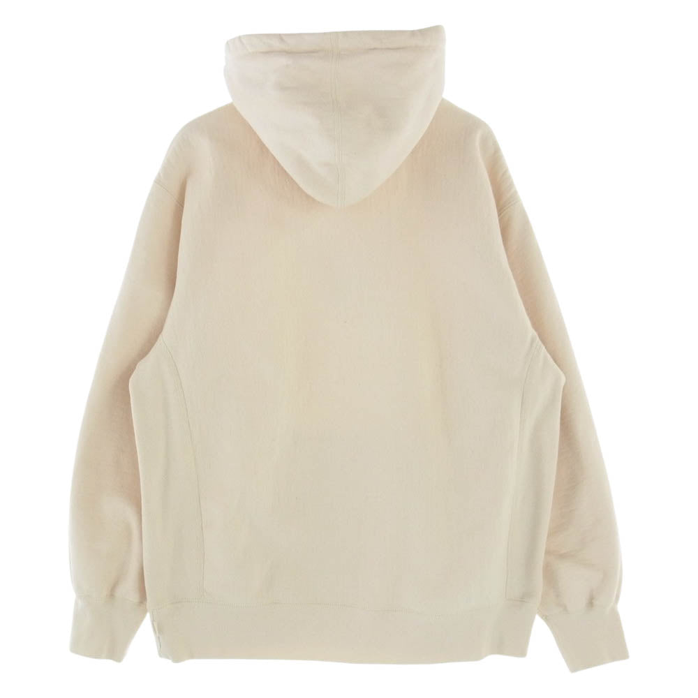 Supreme シュプリーム Cross Box Logo Hooded Sweatshirt クロス ボックス ロゴ プルオーバー フーデッド パーカー オフホワイト系 M【中古】