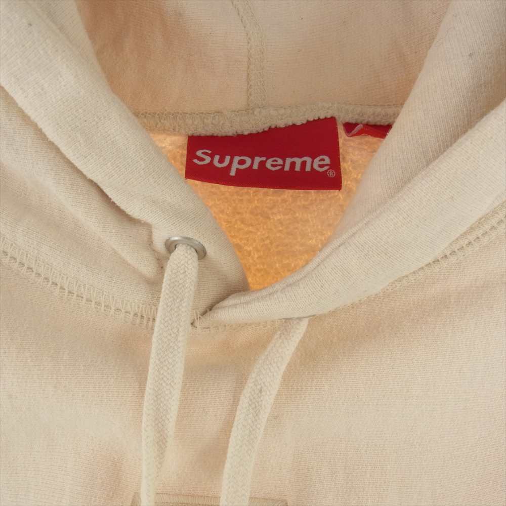 Supreme シュプリーム Cross Box Logo Hooded Sweatshirt クロス ボックス ロゴ プルオーバー フーデッド パーカー オフホワイト系 M【中古】