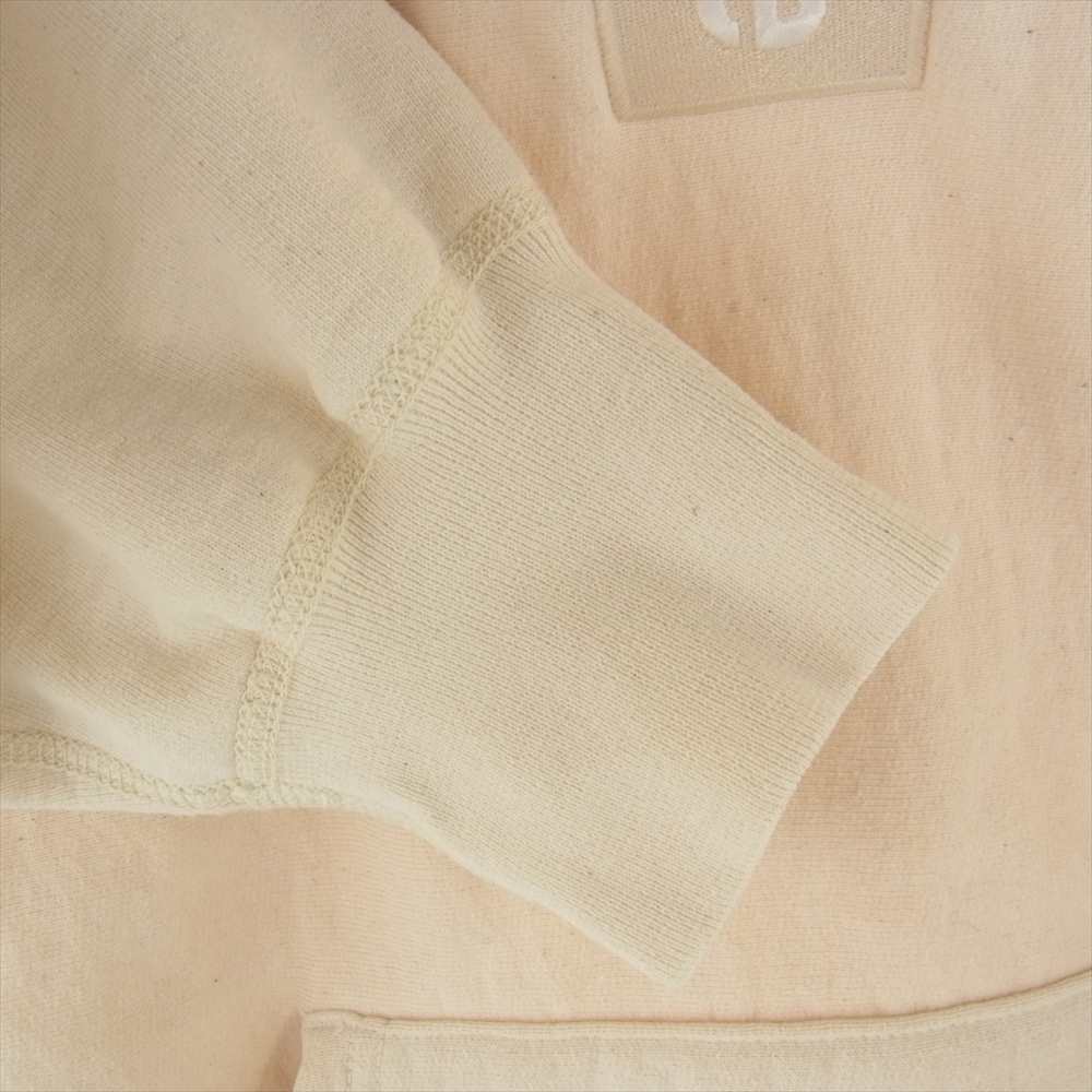 Supreme シュプリーム Cross Box Logo Hooded Sweatshirt クロス ボックス ロゴ プルオーバー フーデッド パーカー オフホワイト系 M【中古】