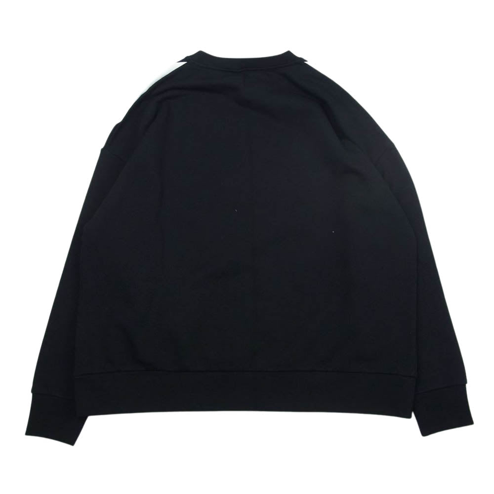 Alexander McQueen アレキサンダーマックイーン 659990 ケリングジャパンタグ Seal Logo Sweatshirt シール ロゴ プリント スウェット トレーナー ブラック ブラック系 40【美品】【中古】