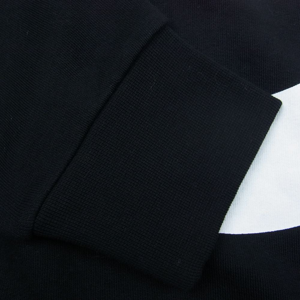 Alexander McQueen アレキサンダーマックイーン 659990 ケリングジャパンタグ Seal Logo Sweatshirt シール ロゴ プリント スウェット トレーナー ブラック ブラック系 40【美品】【中古】