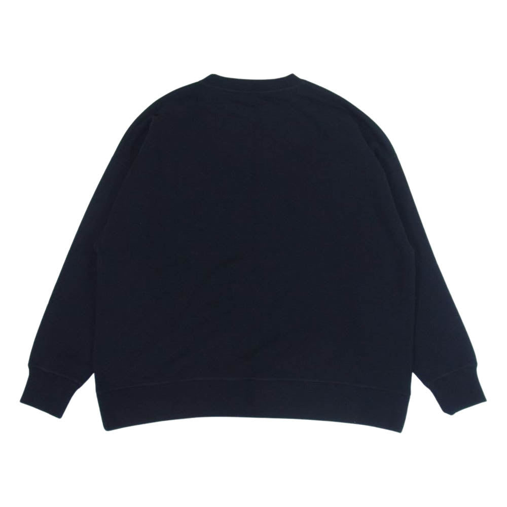 Alexander McQueen アレキサンダーマックイーン 659975 ケリングジャパンタグ GRAFFITI Sweatshirt グラフィティー ロゴ プリント スウェット トレーナー ブラック系 40【美品】【中古】