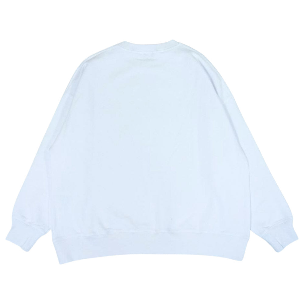 Alexander McQueen アレキサンダーマックイーン 659975 ケリングジャパンタグ GRAFFITI Sweatshirt グラフィティー ロゴ プリント スウェット トレーナー ホワイト系 40【美品】【中古】