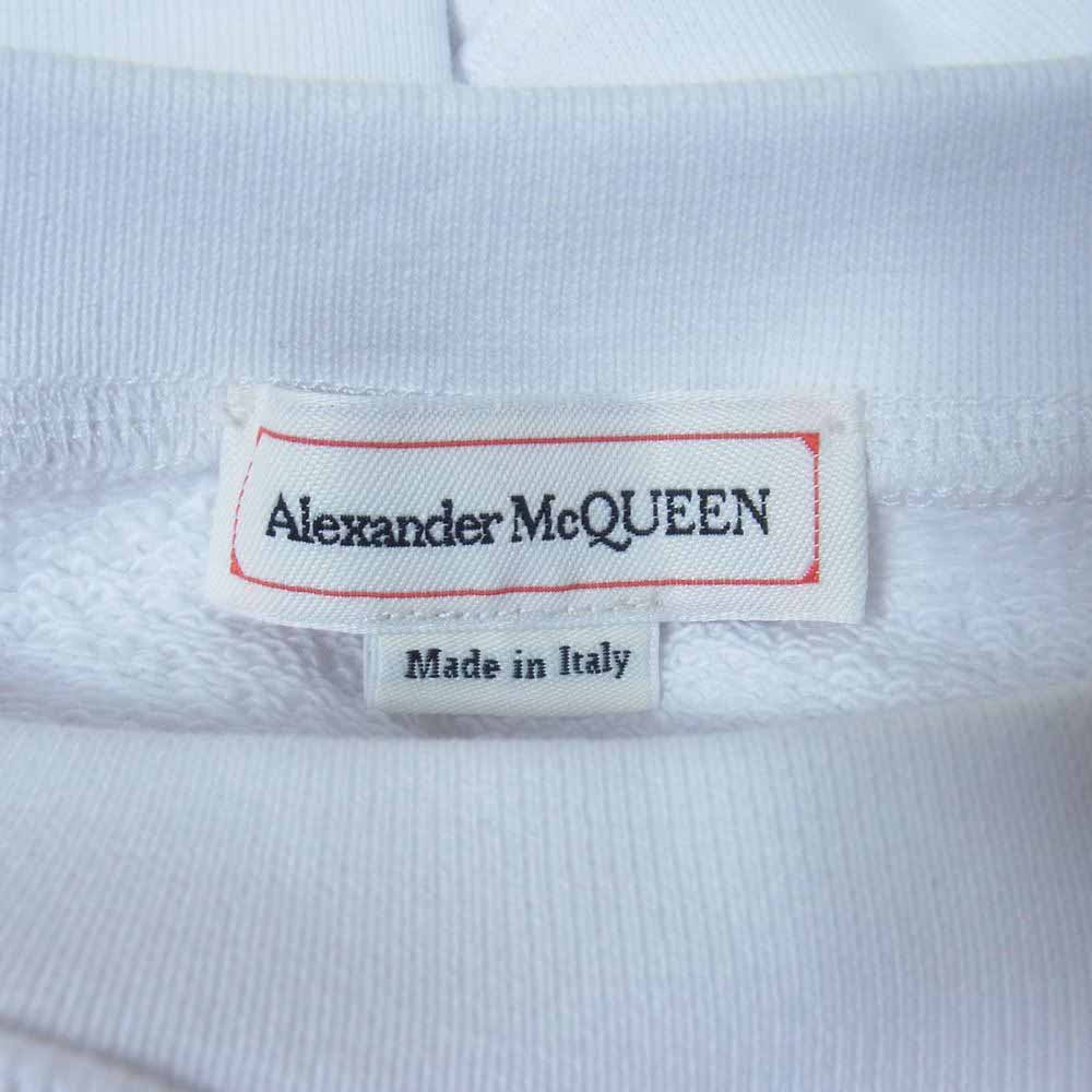 Alexander McQueen アレキサンダーマックイーン 659975 ケリングジャパンタグ GRAFFITI Sweatshirt グラフィティー ロゴ プリント スウェット トレーナー ホワイト系 40【美品】【中古】