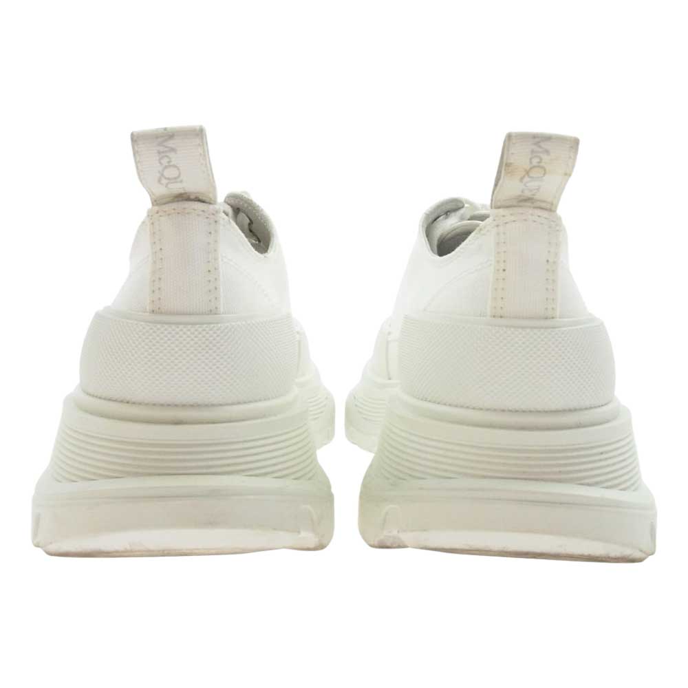 Alexander McQueen アレキサンダーマックイーン 611705 Tread Slick トレード スリック 厚底 スニーカー ホワイト ホワイト系 37【中古】