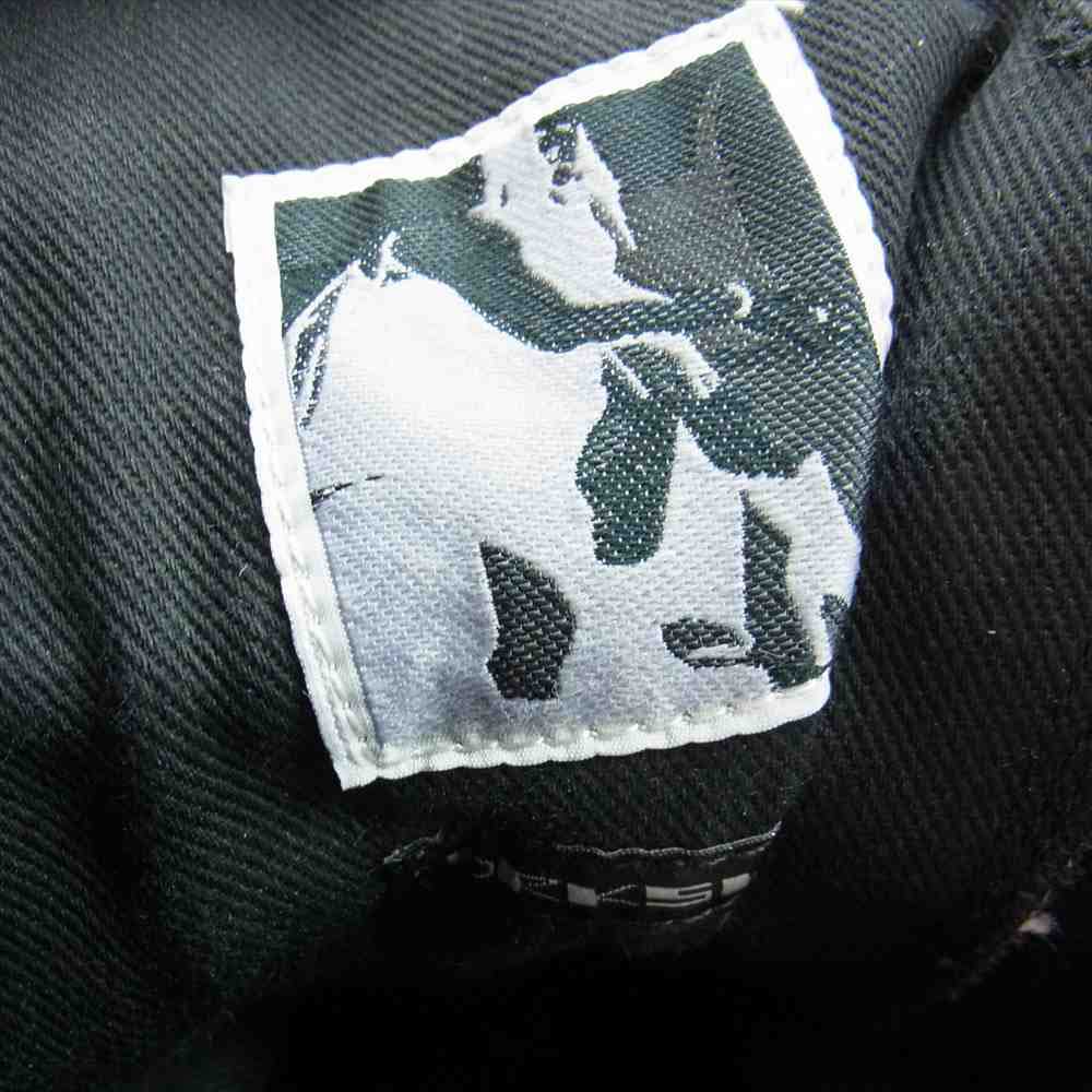 Rick Owens リックオウエンス 30843 DRKSHDW ダークシャドウ フラットフォームソール サイドジップ レースアップ ブーツ ブラック系 37【中古】