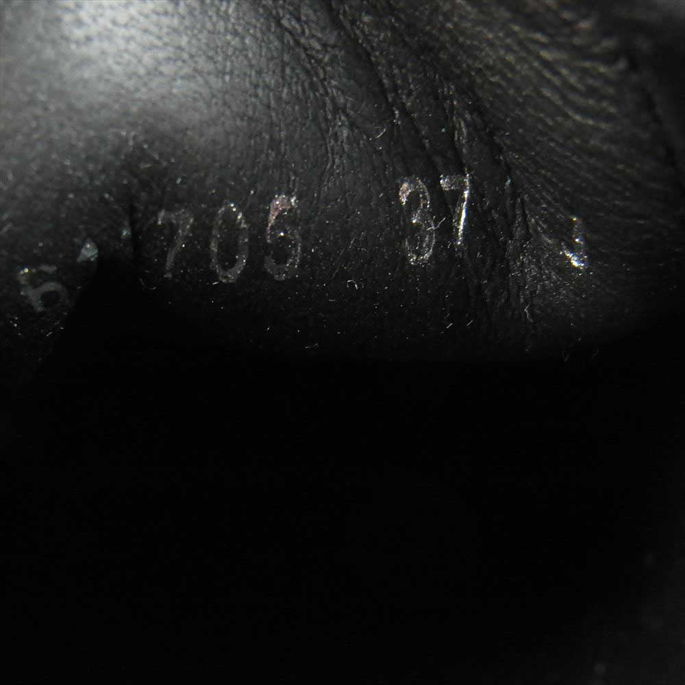 Alexander McQueen アレキサンダーマックイーン 611705 Tread Slick トレード スリック 厚底 スニーカー ブラック×ホワイト ブラック系 37【美品】【中古】