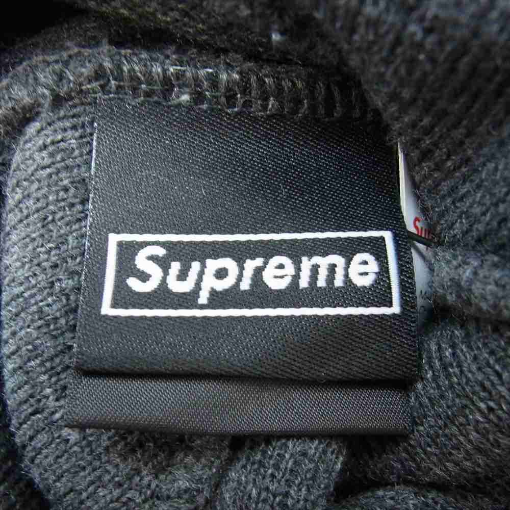 Supreme シュプリーム 21AW New Era Box logo Beanie ニューエラ ボックス ロゴ ビーニー CHARCOAL  ダークグレー系【新古品】【未使用】【中古】