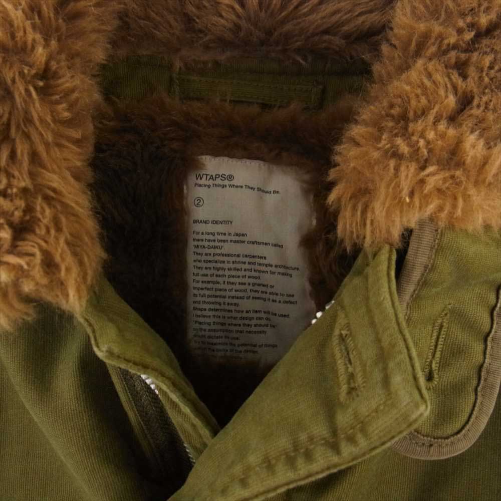 WTAPS ダブルタップス  15AW N-1 デッキ ジャケット モスグリーン系【中古】