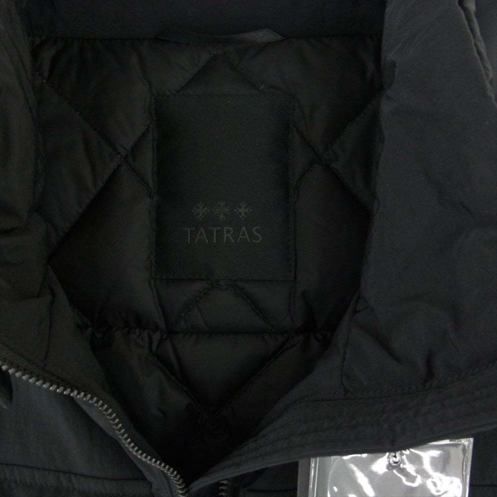 TATRAS タトラス 21AW  MTAT21A4766-D 国内正規品 SANZION サンジオン ハイブリッド ダウンジャケット ブラック系 2【美品】【中古】