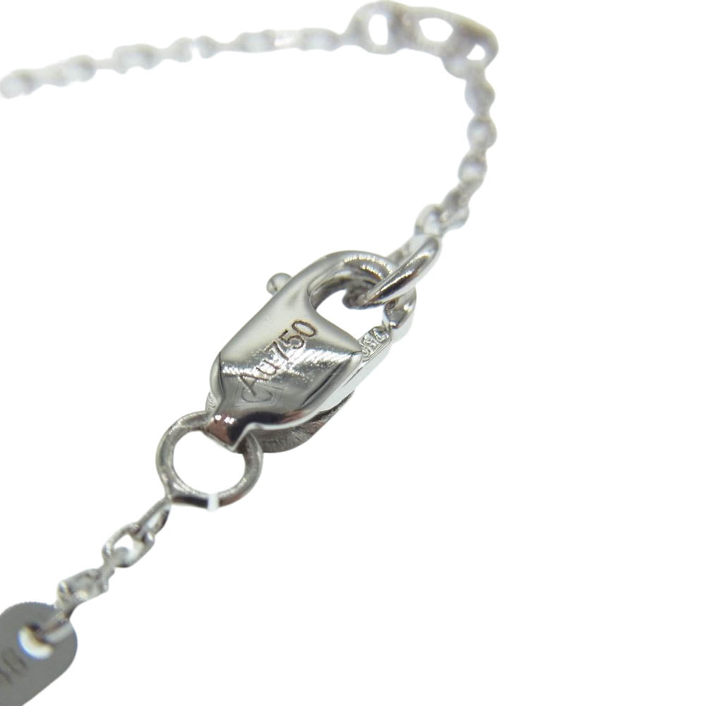 Van Cleef & Arpels ヴァンクリーフ＆アーペル  【新品仕上げ済】K18WG ターコイズ スウィートアルハンブラ パピヨン ブレスレット【極上美品】【中古】