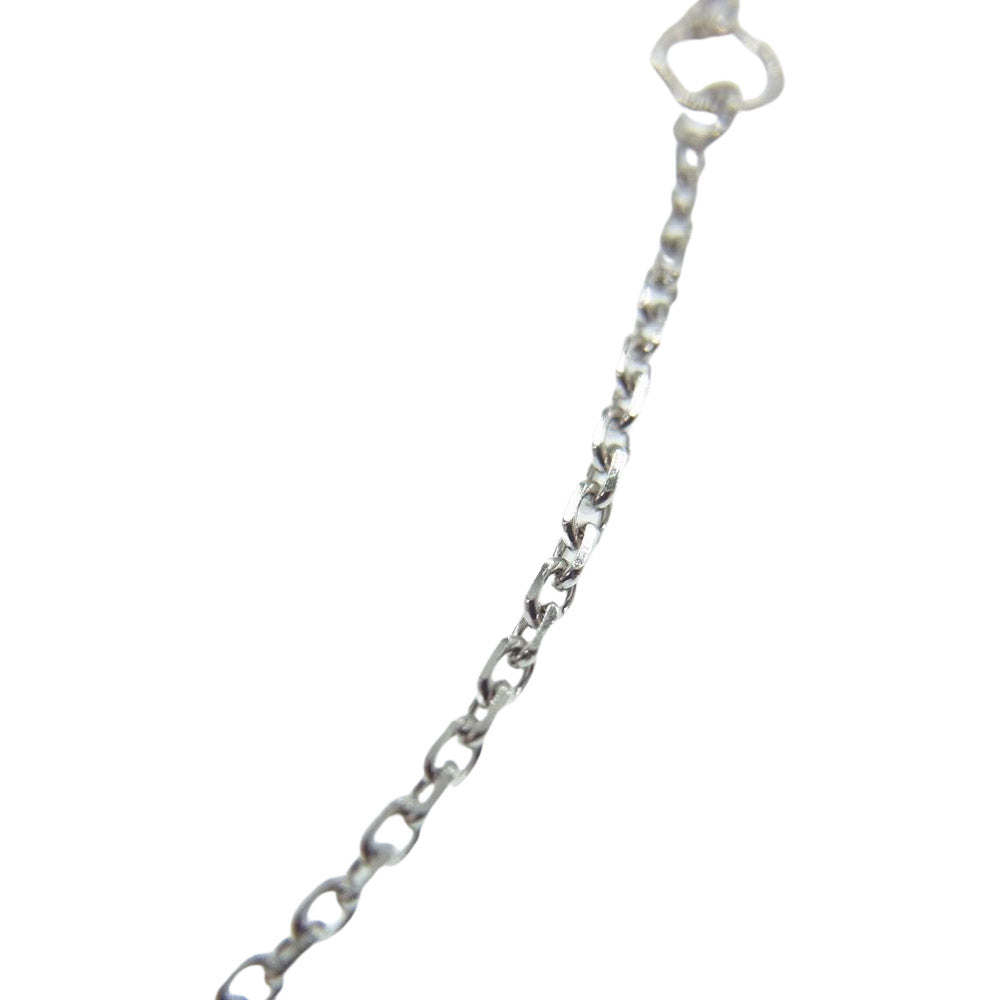 Van Cleef & Arpels ヴァンクリーフ＆アーペル  【新品仕上げ済】K18WG ターコイズ スウィートアルハンブラ パピヨン ブレスレット【極上美品】【中古】