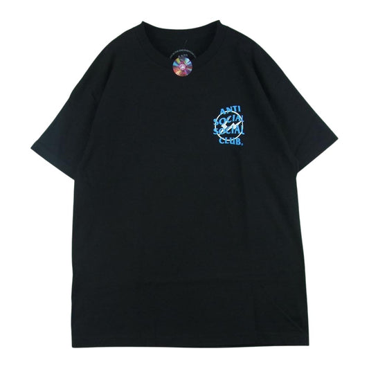 アンチソーシャルソーシャルクラブ FRAGMENT ASSC BOLT HOODIE フラグメント 半袖 Tシャツ ブラック系 L【極上美品】【中古】