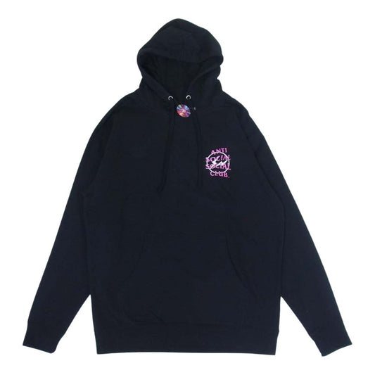 アンチソーシャルソーシャルクラブ FRAGMENT ASSC BOLT HOODIE フラグメント パーカー ブラック系 L【極上美品】【中古】