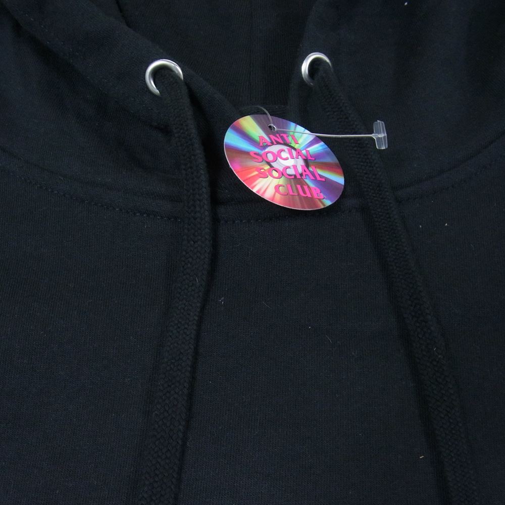 アンチソーシャルソーシャルクラブ FRAGMENT ASSC BOLT HOODIE フラグメント パーカー ブラック系 L【極上美品】【中古】