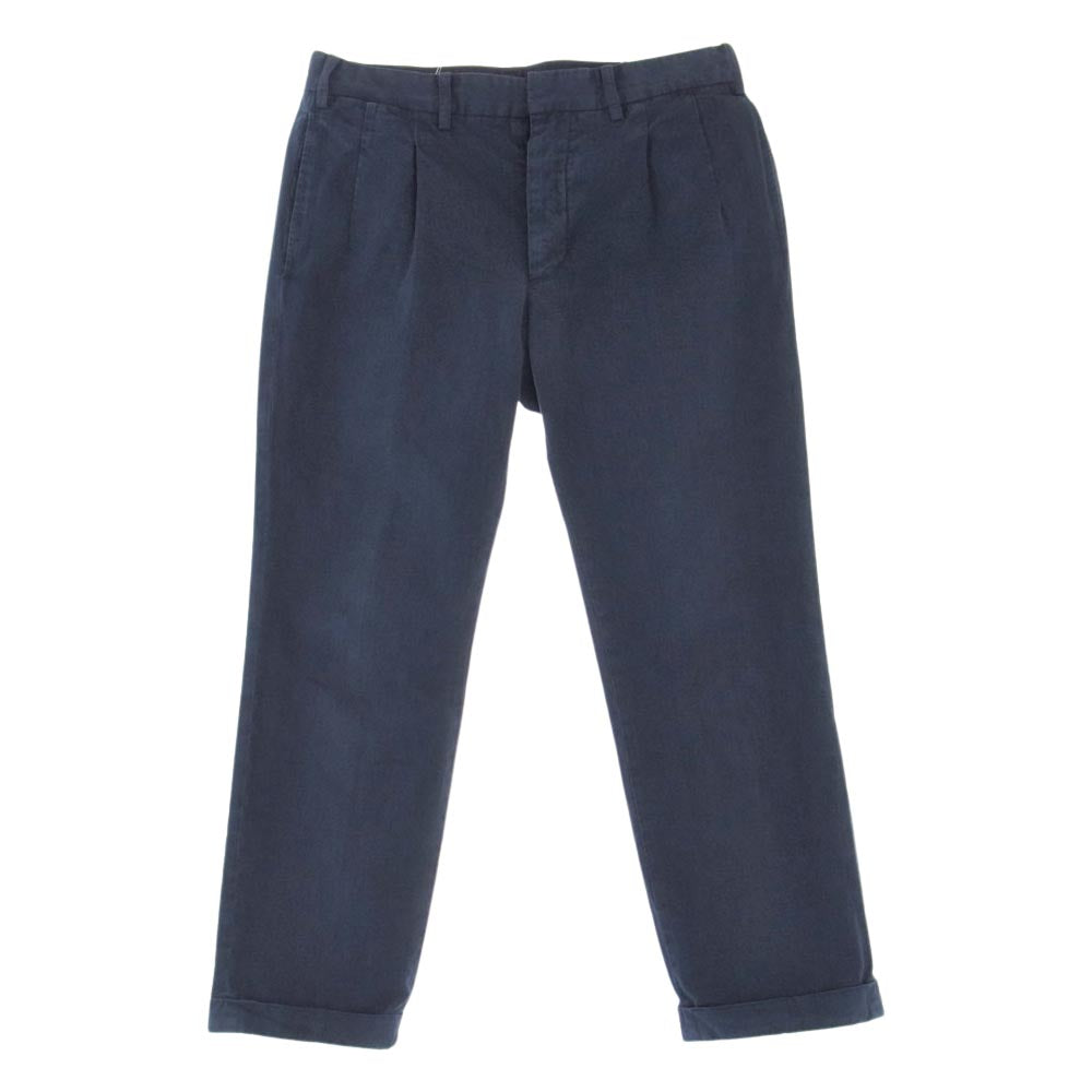 VISVIM ビズビム 15SS 0115105008022 HIGH-WATER PLEATED PANTS DAMAGED ハイウォーター パンツ ブルー系 2【中古】