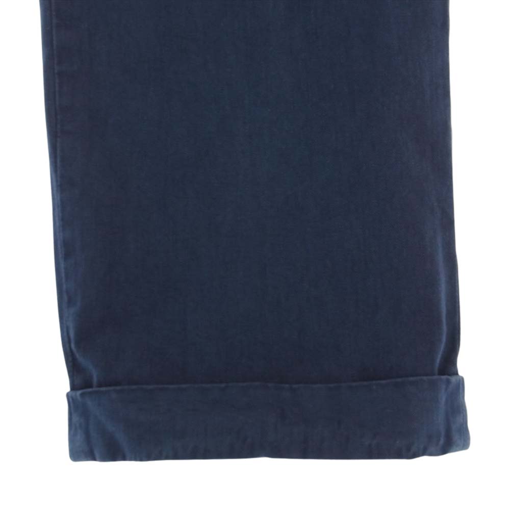 VISVIM ビズビム 15SS 0115105008022 HIGH-WATER PLEATED PANTS DAMAGED ハイウォーター パンツ ブルー系 2【中古】