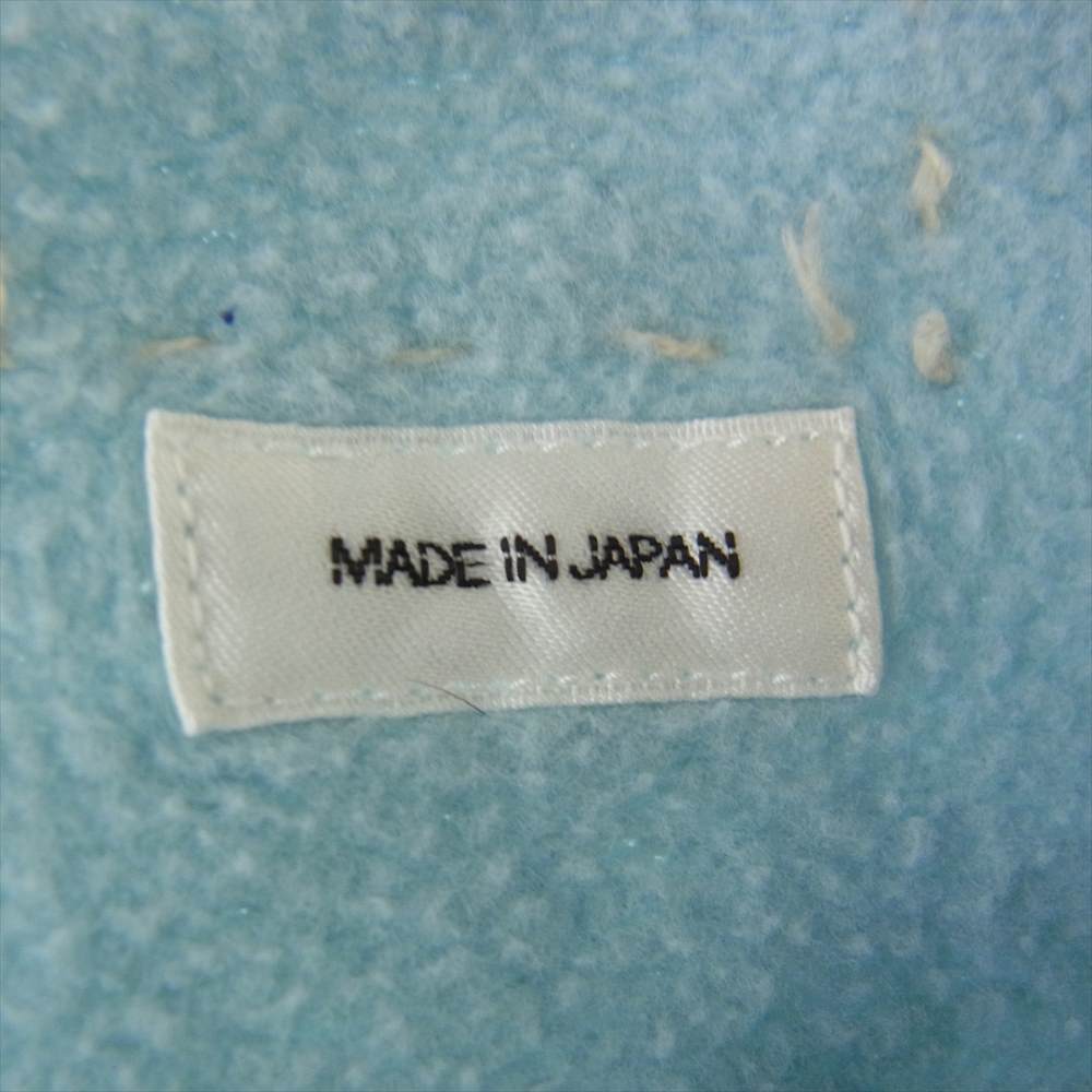 VISVIM ビズビム 18AW 0118205010020 JUMBO SWEAT CREW 3/4 UNEVEN DYE ジャンボ スウェット ライトブルー系 3【美品】【中古】