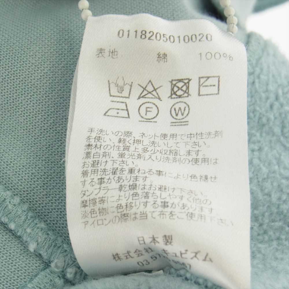 VISVIM ビズビム 18AW 0118205010020 JUMBO SWEAT CREW 3/4 UNEVEN DYE ジャンボ スウェット ライトブルー系 3【美品】【中古】