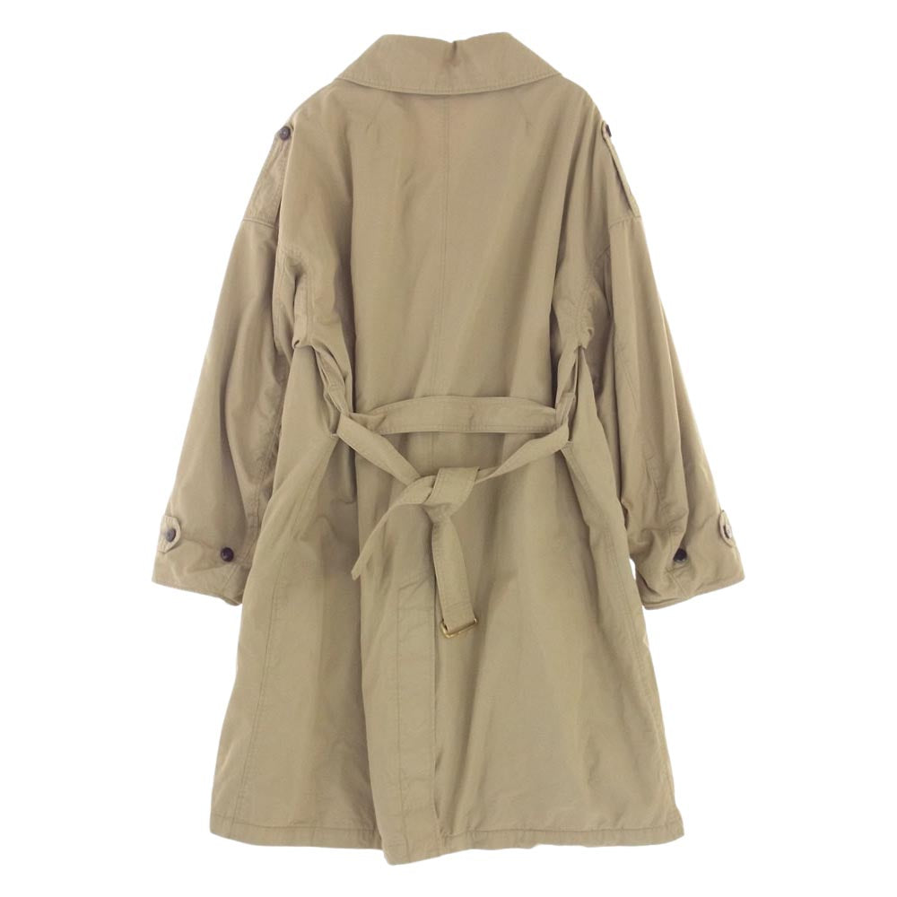 VISVIM ビズビム 19AW 0119205013009 DASHIELL TRENCH 中綿トレンチ コート ベージュ系 3【中古】