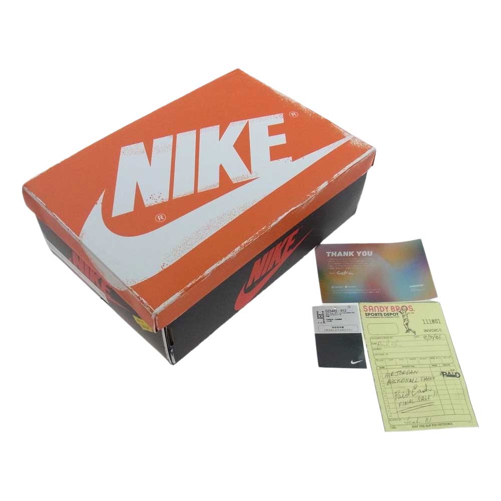 NIKE ナイキ DZ5485-612 Air Jordan 1 High OG Lost & Found Chicago エアジョーダン ハイ ロストアンドファウンド シカゴ レッド系 28cm【新古品】【未使用】【中古】