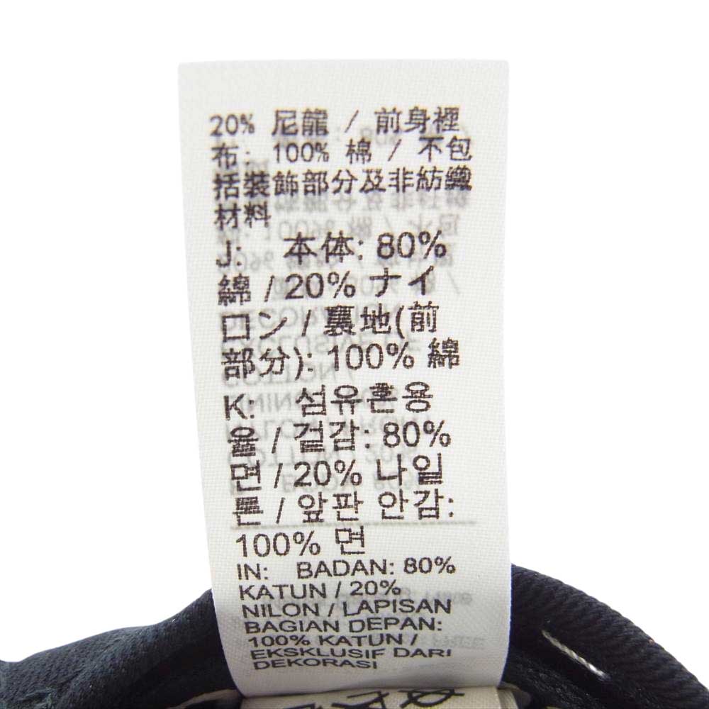 Supreme シュプリーム  22FW ACG Denim 6-Panel Cap ACG デニム 6パネル キャップ ブラック系【極上美品】【中古】