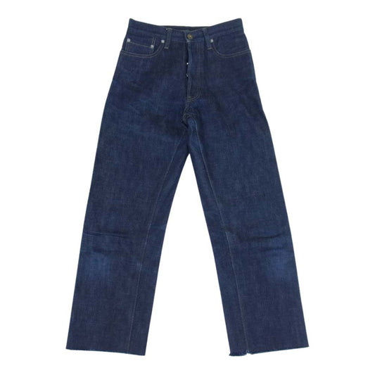 MADISON BLUE マディソンブルー MB174-3001 HEM CUT OFF STRAIGHT D DENIM カットオフ デニム パンツ  インディゴブルー系 1【中古】