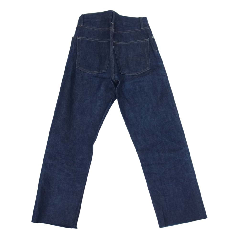 MADISON BLUE マディソンブルー MB174-3001 HEM CUT OFF STRAIGHT D DENIM カットオフ デニム パンツ  インディゴブルー系 1【中古】