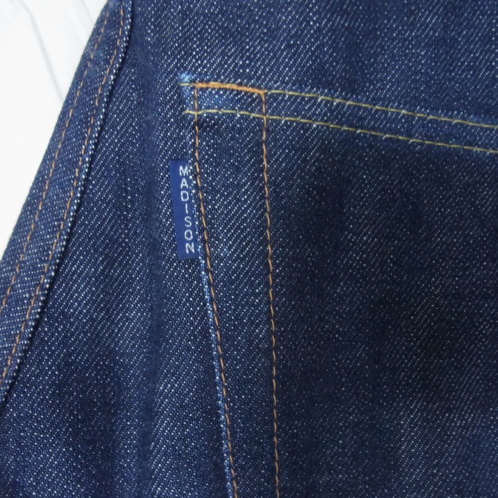 MADISON BLUE マディソンブルー MB174-3001 HEM CUT OFF STRAIGHT D DENIM カットオフ デニム パンツ  インディゴブルー系 1【中古】
