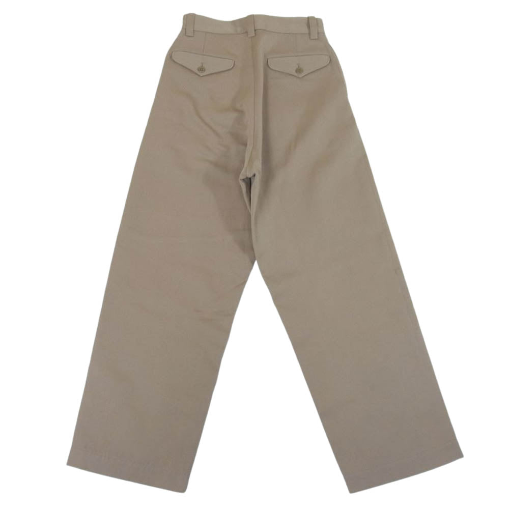 MADISON BLUE マディソンブルー MB174-3022 W/C HIGH WAIST CHINO ウール チノ パンツ ベージュ系 00【中古】