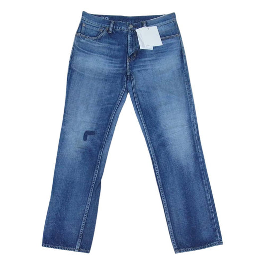 VISVIM ビズビム FIL SOCIAL SCULPTURE 03 JEAN DAMAGED 20 ソーシャル ダメージ加工 ウォッシュ デニムパンツ インディゴブルー系 34【中古】