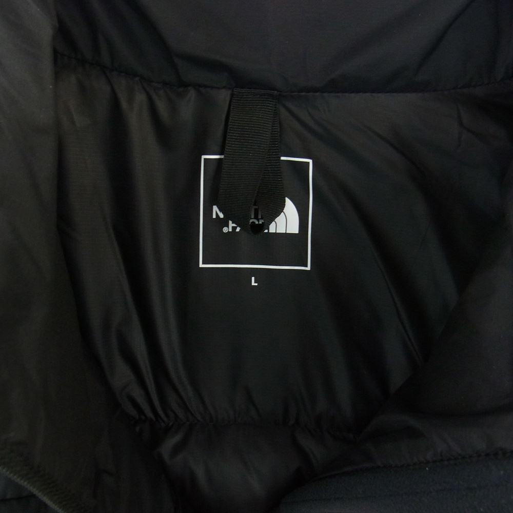 NY82212 THUNDER JACKET サンダージャケット ダウンジャケット インナーダウン ブラック系 L【美品】【中古】