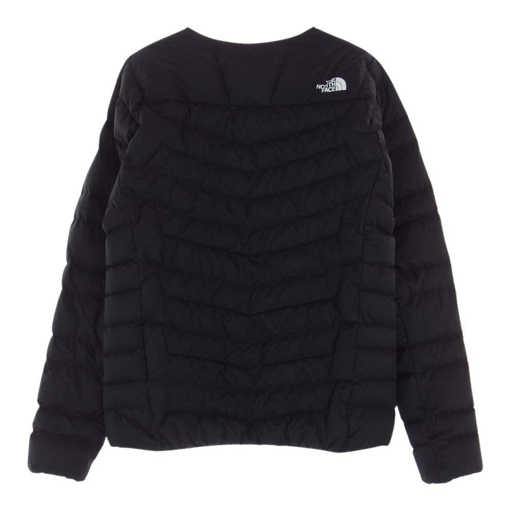THE NORTH FACE ノースフェイス NY82213 THUNDER ROUNDNECK JACKET サンダージャケット ラウンドネック ダウンジャケット インナーダウン ブラック系 L【美品】【中古】