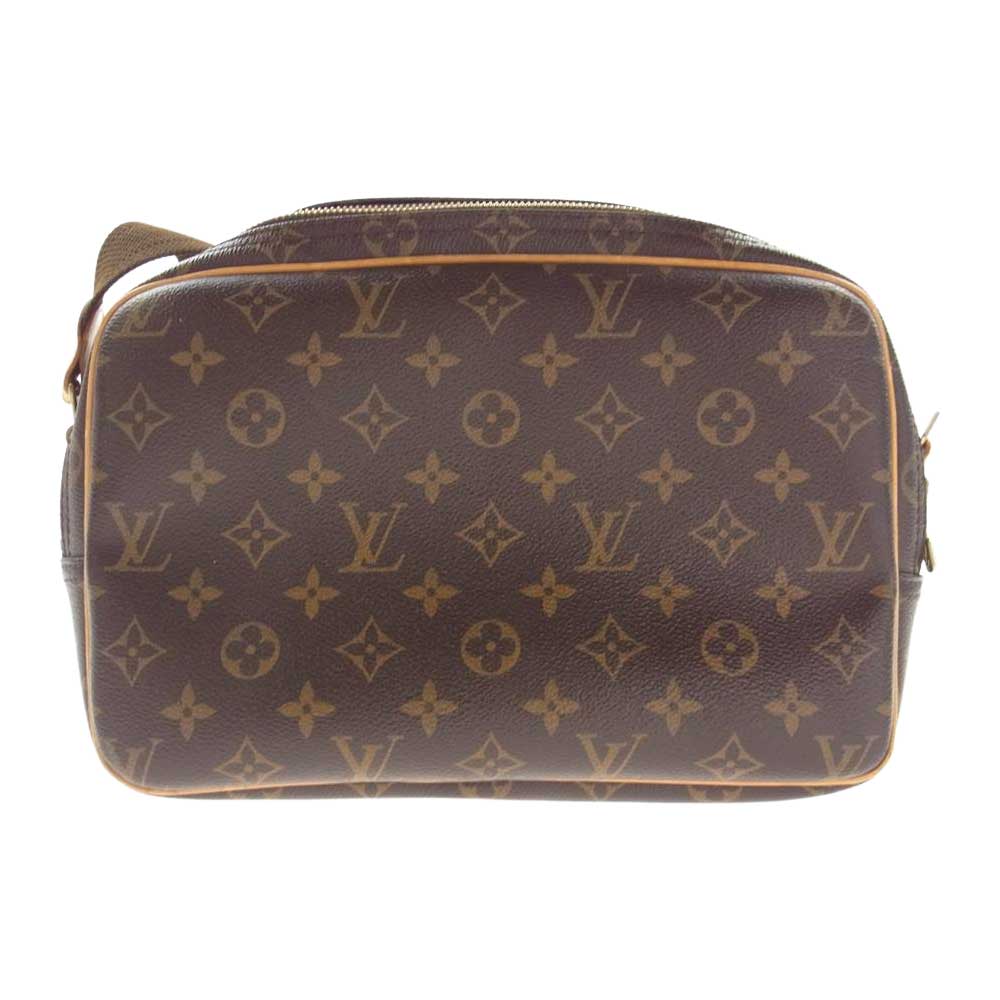 LOUIS VUITTON ルイ・ヴィトン M45254 モノグラム リポーター PM ショルダーバッグ ブラウン系【中古】