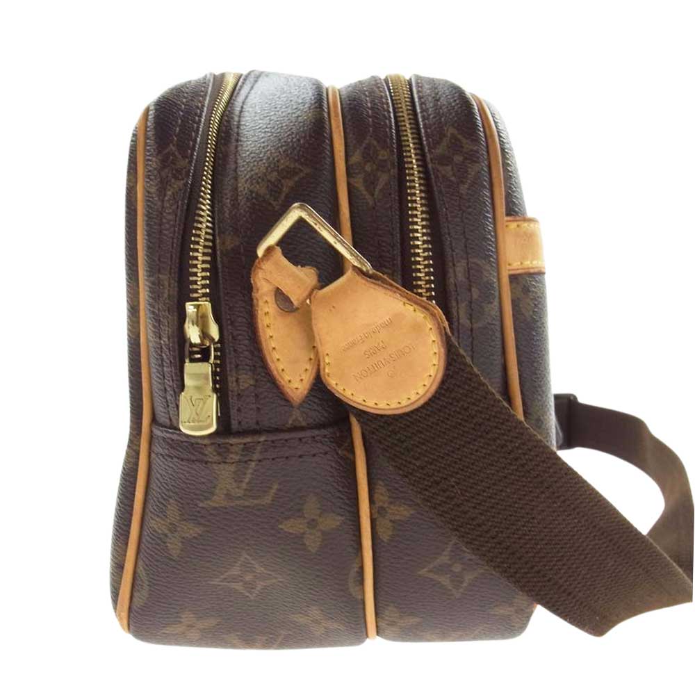 LOUIS VUITTON ルイ・ヴィトン M45254 モノグラム リポーター PM ショルダーバッグ ブラウン系【中古】