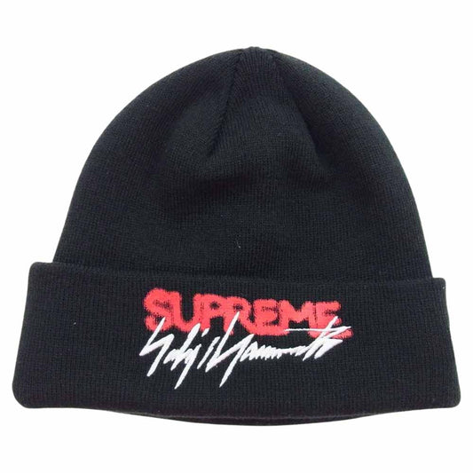 Supreme シュプリーム × Yohji Yamamoto ヨウジヤマモト 20AW New Era Beanie ニューエラ ビーニー ニットキャップ  ブラック系【中古】