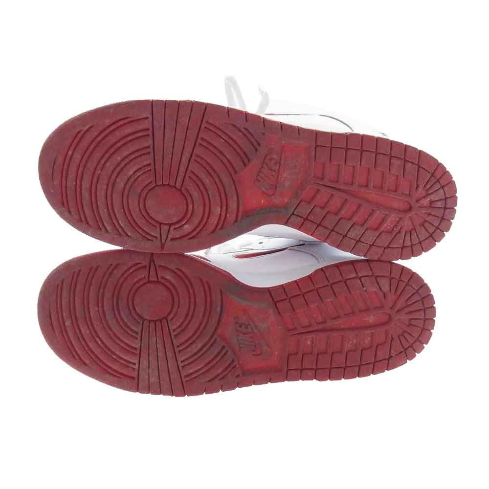 Supreme シュプリーム CK3480-600 NIKE DUNK LOW SB ナイキ ダンクロー エスビー ローカット スニーカー ホワイト系 レッド系 26.5cm【中古】