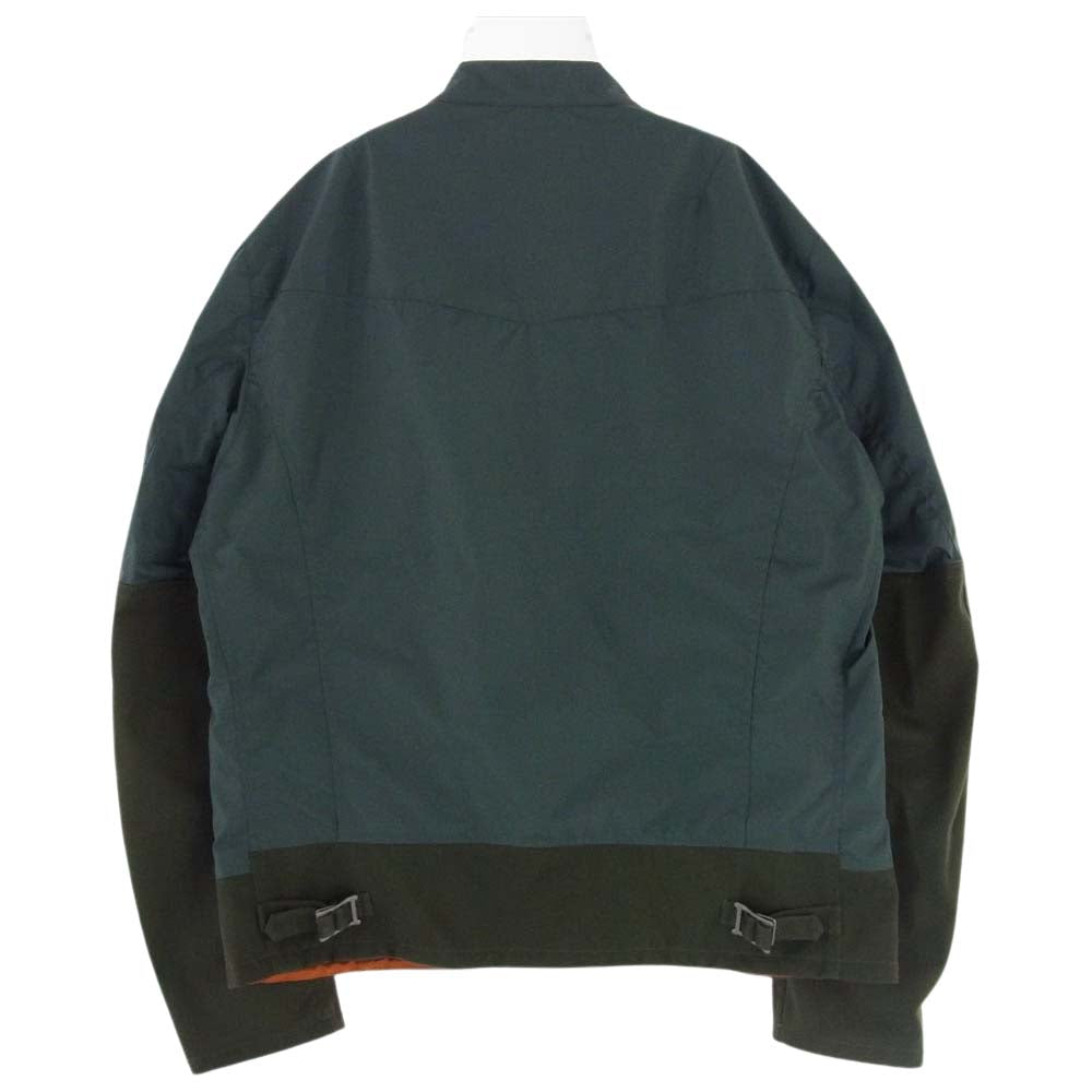 ジュンヤワタナベマン THE NORTH FACE ノースフェイス 22SS WJ-J901 GORE-TEX INFINIUM ライダース ジャケット グリーン系 カーキ系 M【新古品】【未使用】【中古】