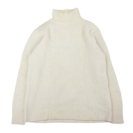 EEL イール mitsuke knit ゲレンデ ハイネック ニット ホワイト系 XS【中古】