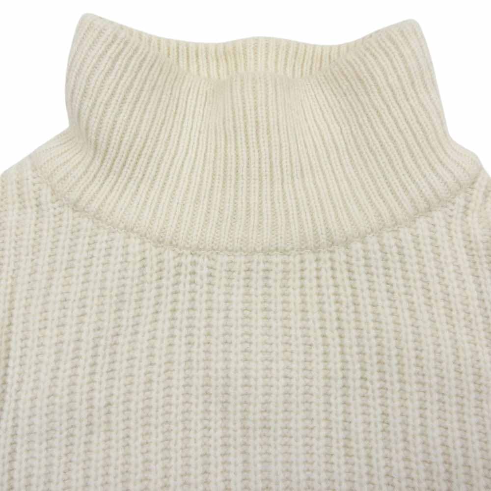 EEL イール mitsuke knit ゲレンデ ハイネック ニット ホワイト系 XS【中古】