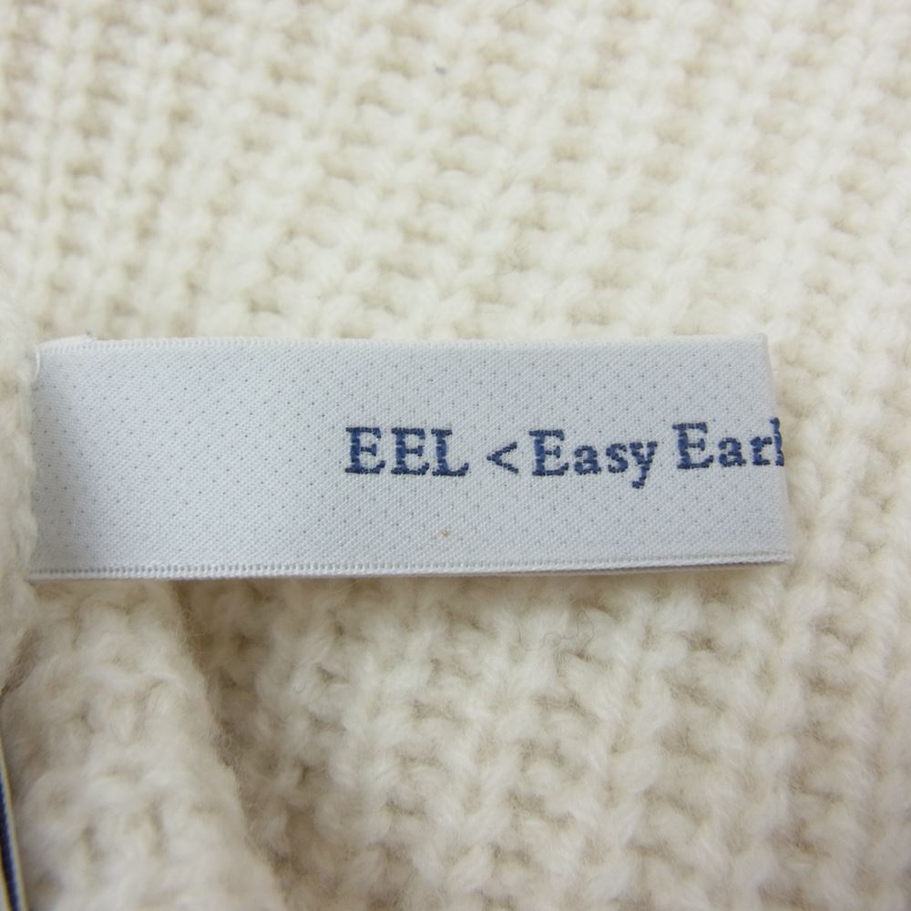 EEL イール mitsuke knit ゲレンデ ハイネック ニット ホワイト系 XS【中古】