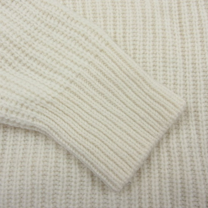 EEL イール mitsuke knit ゲレンデ ハイネック ニット ホワイト系 XS【中古】
