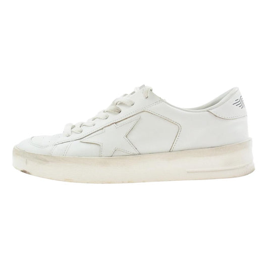 GOLDEN GOOSE ゴールデングース STARDAN スターダン ローカット スニーカー ホワイト系 40【中古】