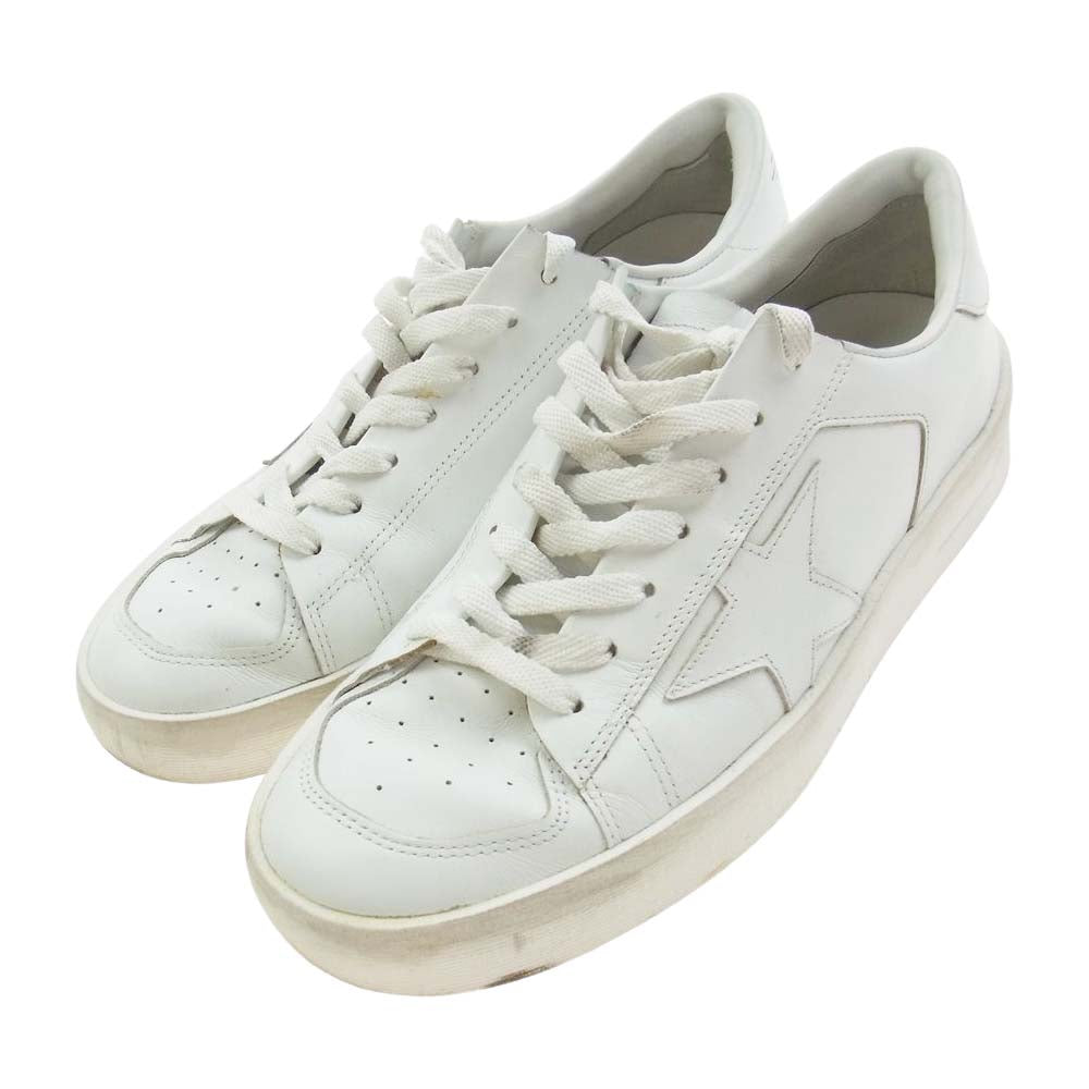 GOLDEN GOOSE ゴールデングース STARDAN スターダン ローカット スニーカー ホワイト系 40【中古】