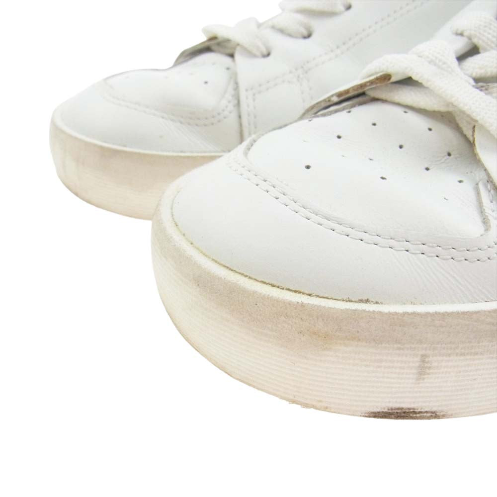GOLDEN GOOSE ゴールデングース STARDAN スターダン ローカット スニーカー ホワイト系 40【中古】
