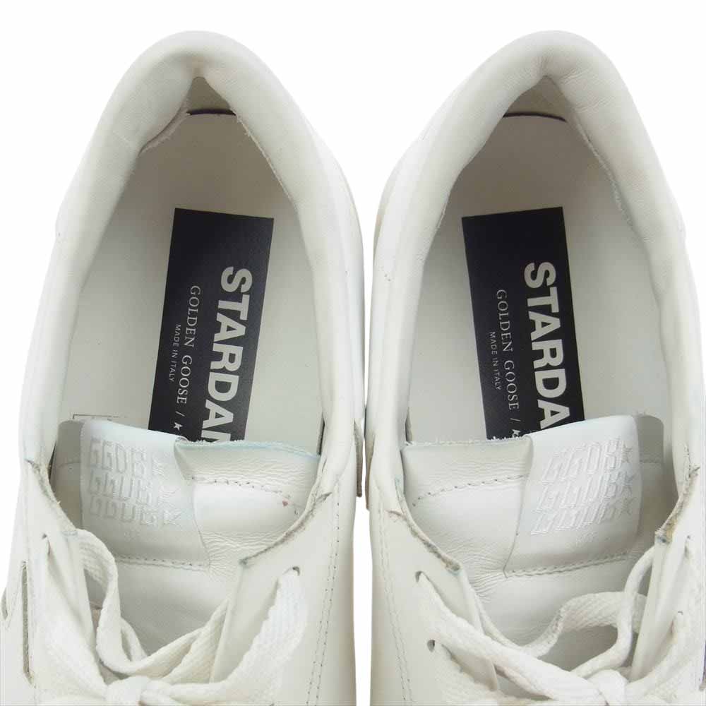 GOLDEN GOOSE ゴールデングース STARDAN スターダン ローカット スニーカー ホワイト系 40【中古】