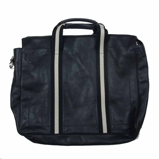 BALLY バリー レザー トート バッグ ビジネス バッグ ブラック系【中古】