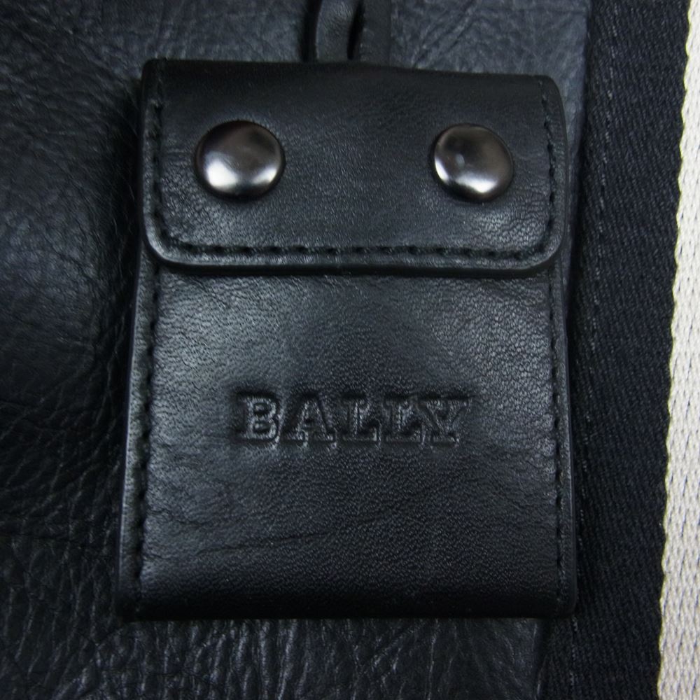 BALLY バリー レザー トート バッグ ビジネス バッグ ブラック系【中古】