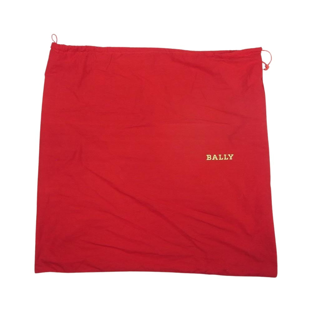 BALLY バリー レザー 2WAY ショルダー ハンド バッグ ブラック系【中古】